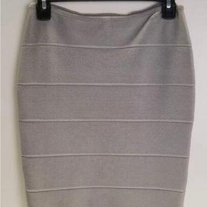 NWT- HERVE LEGER- bodycon bandage skirt sz XS